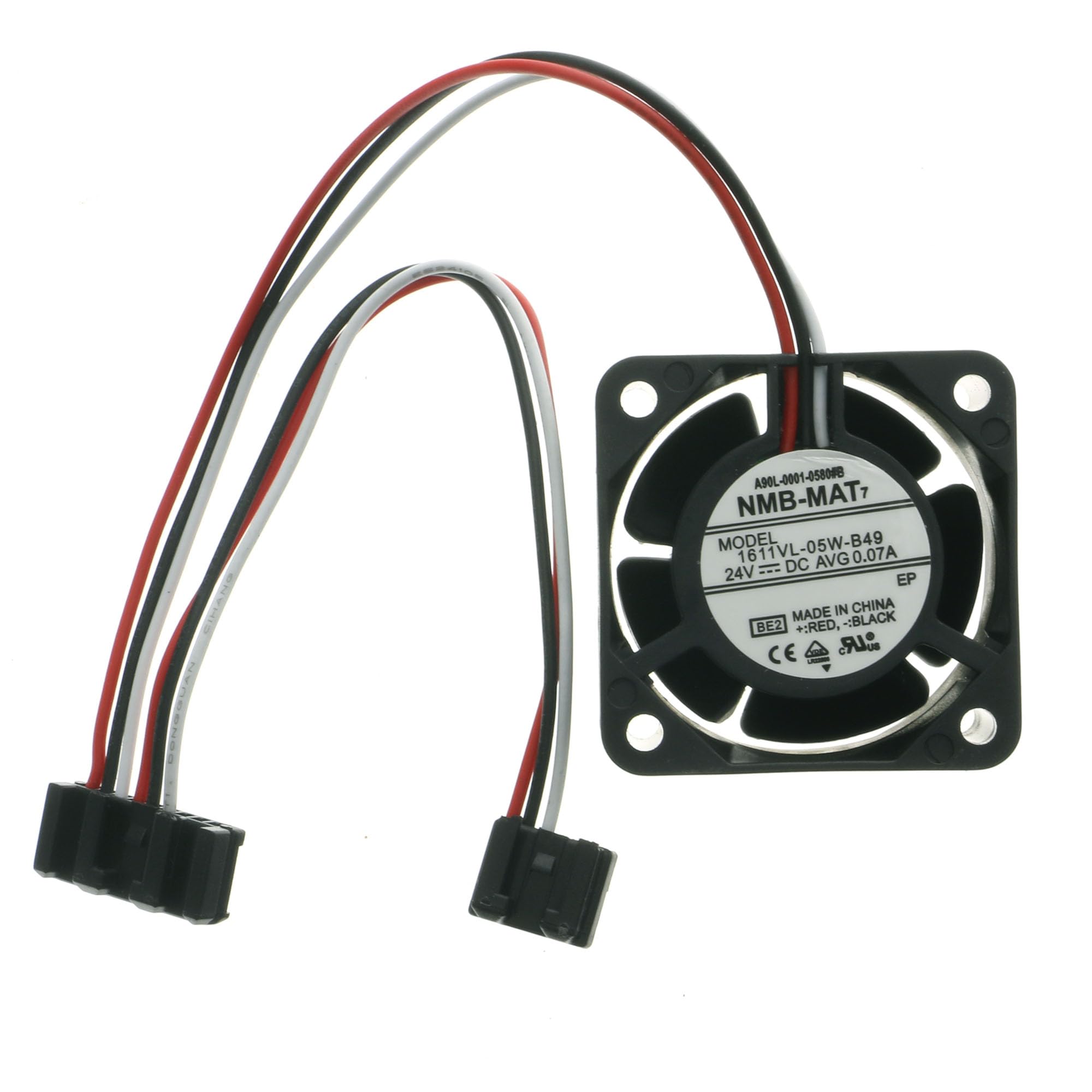 Ventilador Arnés Conector Dual 9 a 6 Pines 4028 de 24V para CNC 5