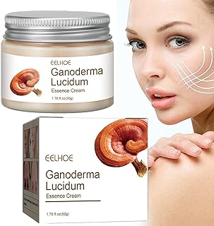 Creme Poros - Creme Dia e Noite com Extrato Ervas | Hidratação Profunda Ganoderma Lucidum Essência Facial para Pele Suave e Radiante, Produto para a Pele Aitong