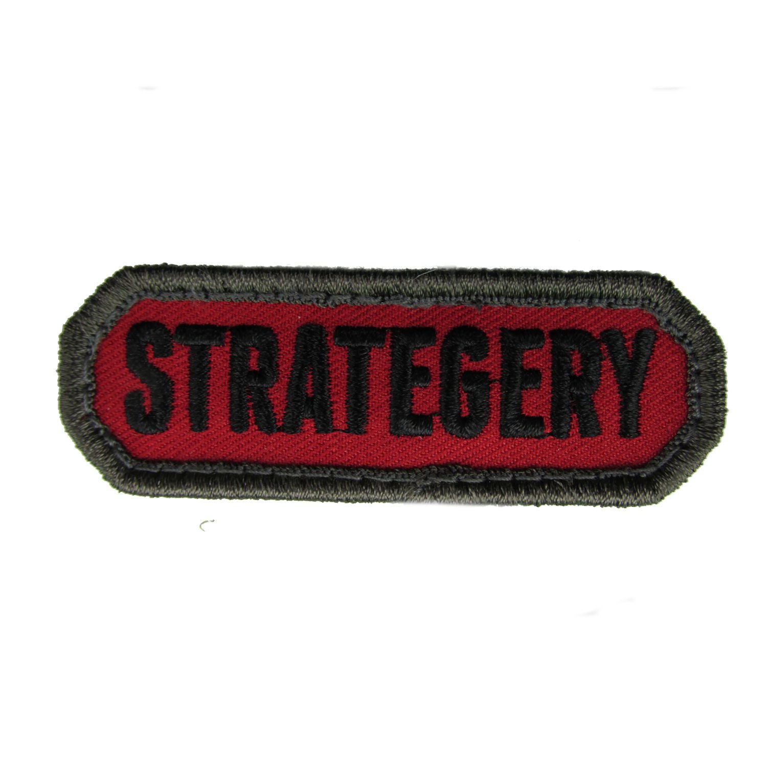 Mil-Spec MonkeyStrategery Morale Patch Red Hook Back