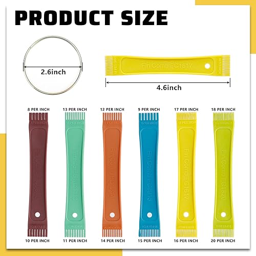 Miniatura 3 de Cepillo de limpieza de aletas de condensador de aire acondicionado, peine de aleta de condensador y cepillo de limpieza de bobina de refrigerador,