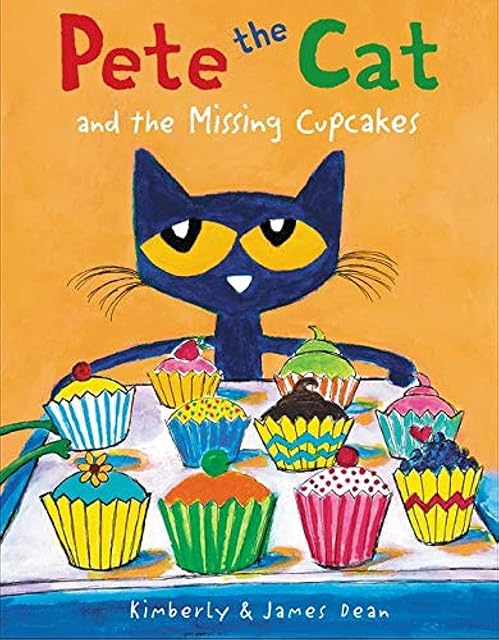 Portada de Pete The Cat And The Missing Cupcakes