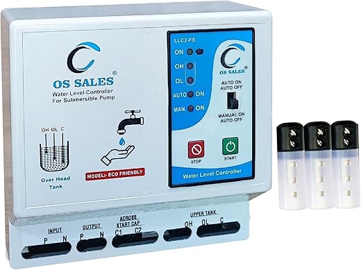 OS SALES Automatic Water Level Controller For Submersible With Auto Starting Torque Supported To All Type Of Motors And Borwell