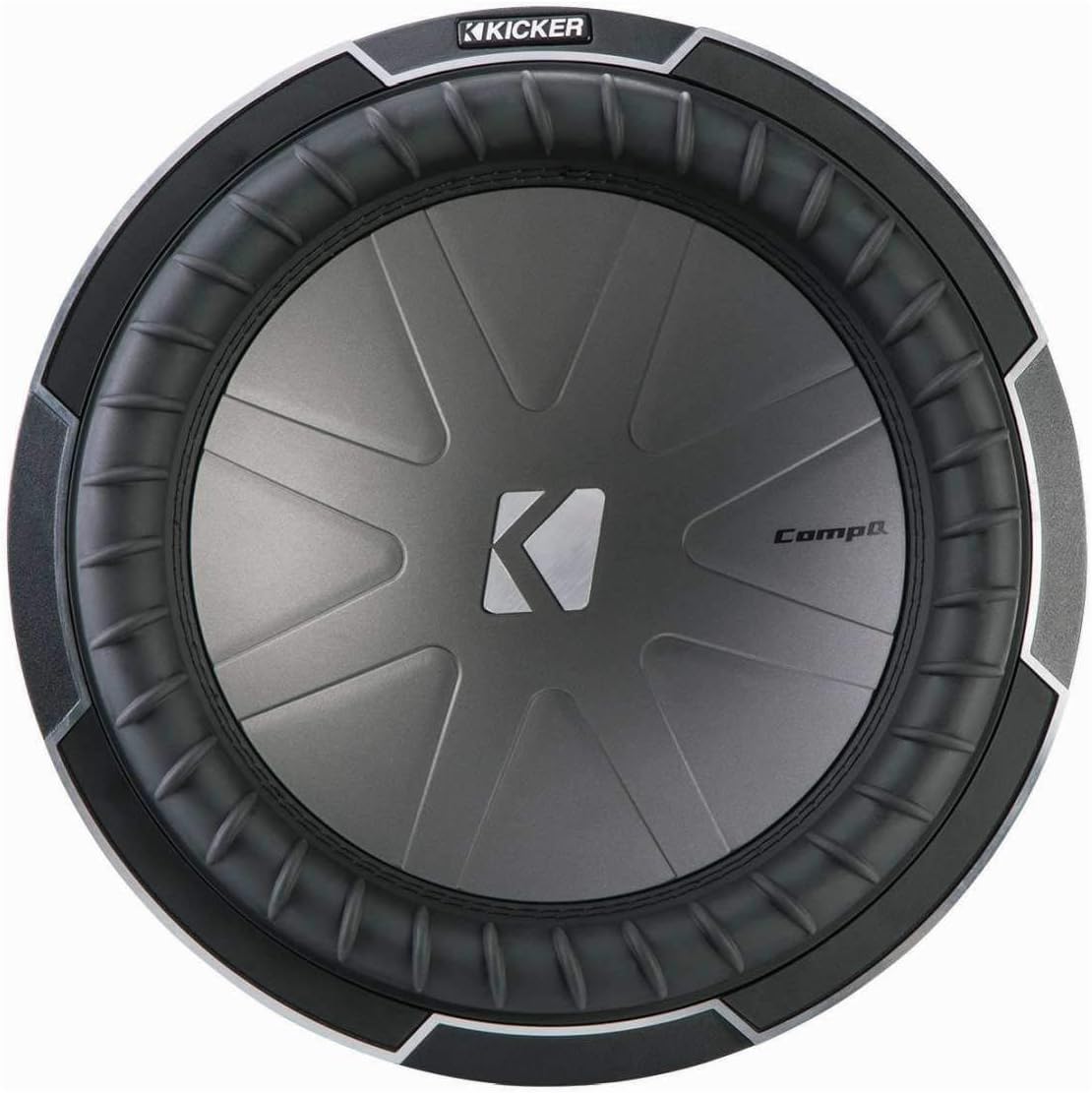 Hareupeun view tina Subwoofer Kicker CompQ12