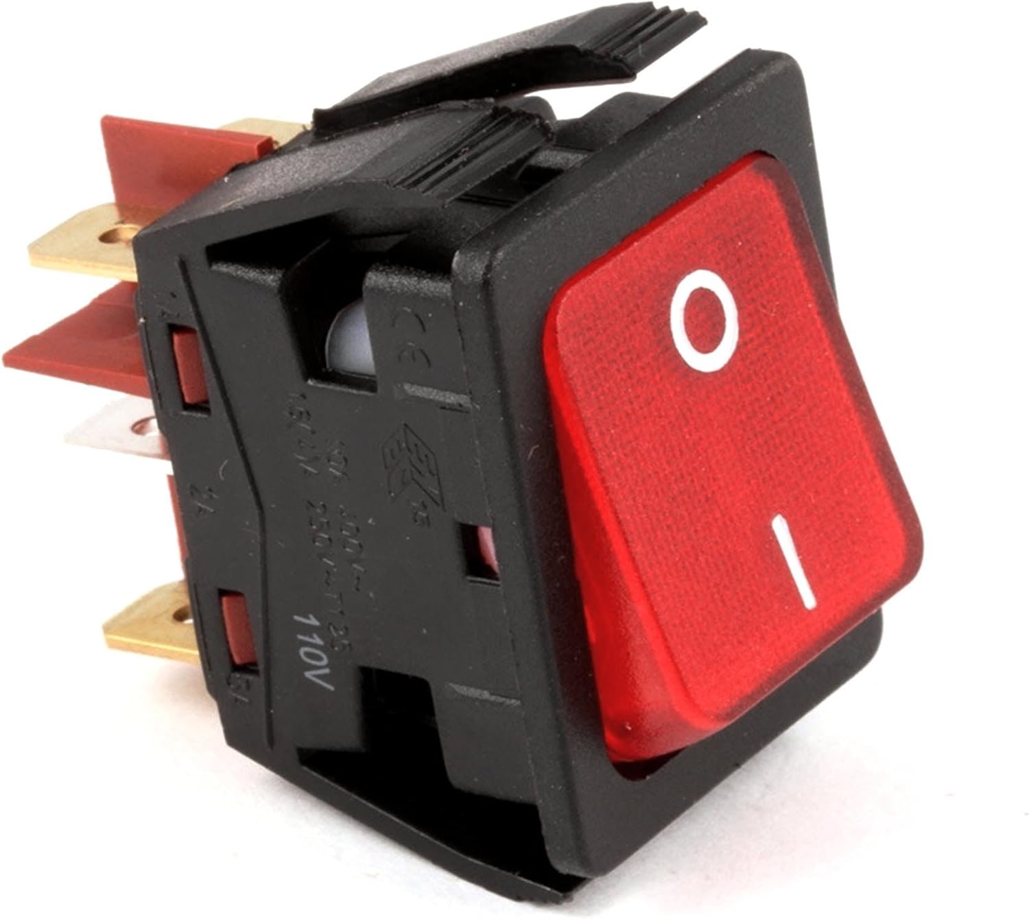 60142401 Rocker Switch 2PDT w/ Lamp 120V