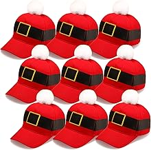 Kenning Christmas Hat Baseball Cap Adjustable Santa Hats Adult Reindeer Caps for Men Women Holiday Sports Funny Golf Hat
