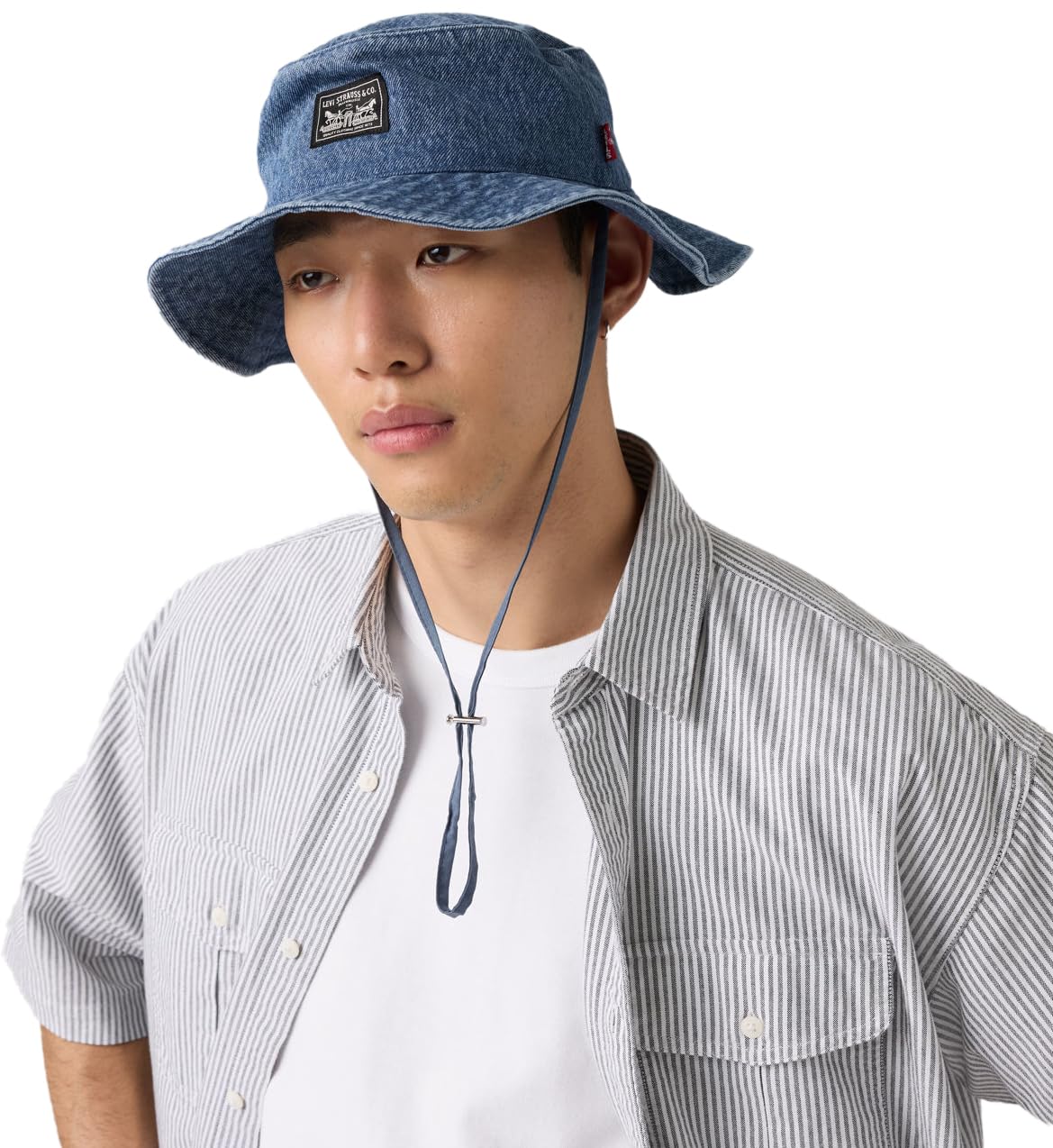 Levi's Men's Bay Drawstring Bucket Hat