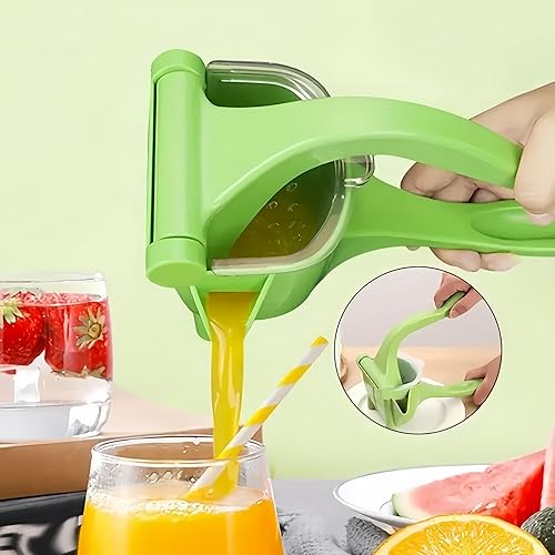 Miniatura 5 de Exprimidor manual de limón, exprimidor de cítricos, prensa manual, extractor de jugo de alta resistencia, jugo de fruta fresca para limón, lima,