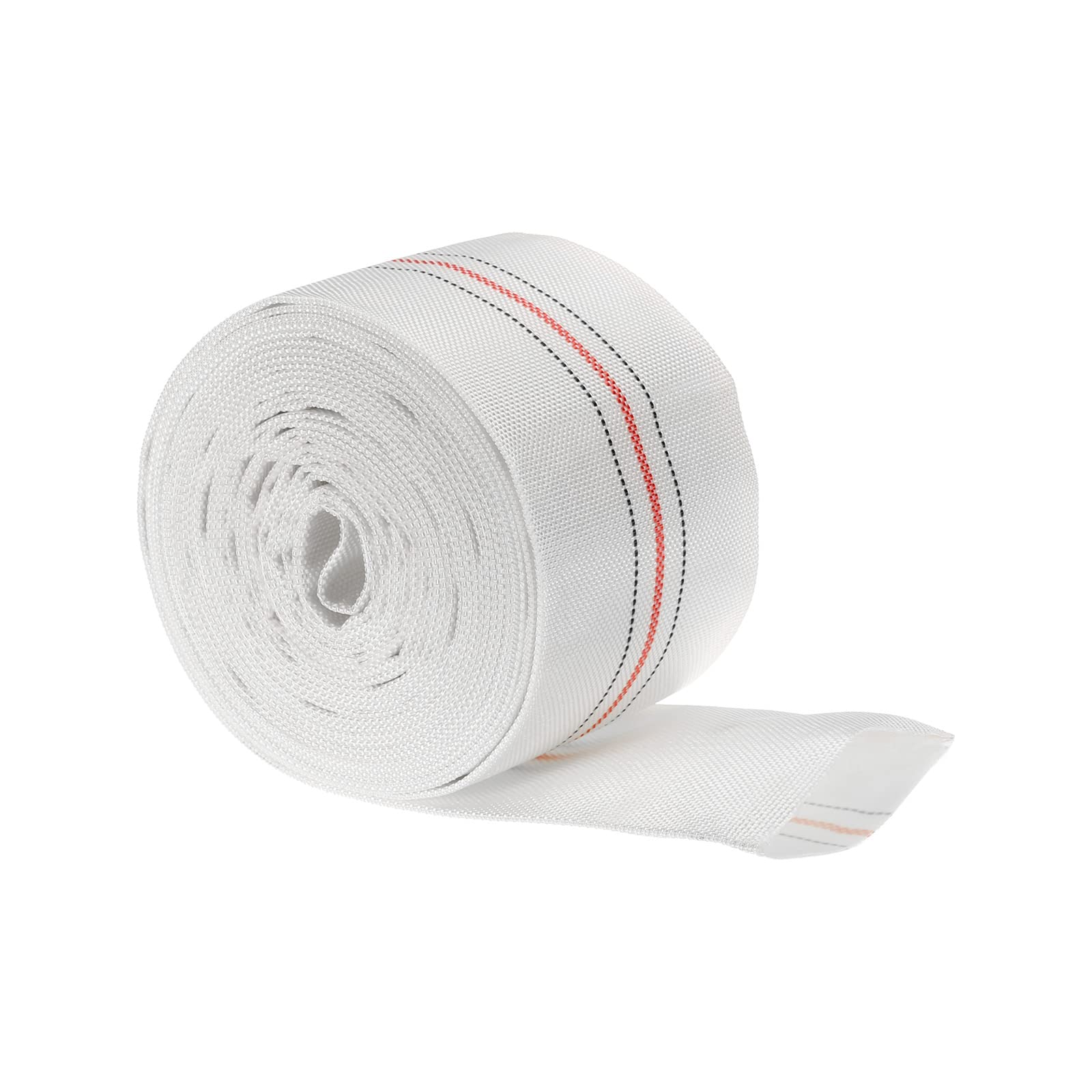 PATIKIL Tubo Flessibile Piatto Lavaggio Leggero 65mm ID 25ft 0.8MPa PVC | Tubo Flessibile di Scarico Piatto, Manichetta per Irrigazione, per Piscina Giardino