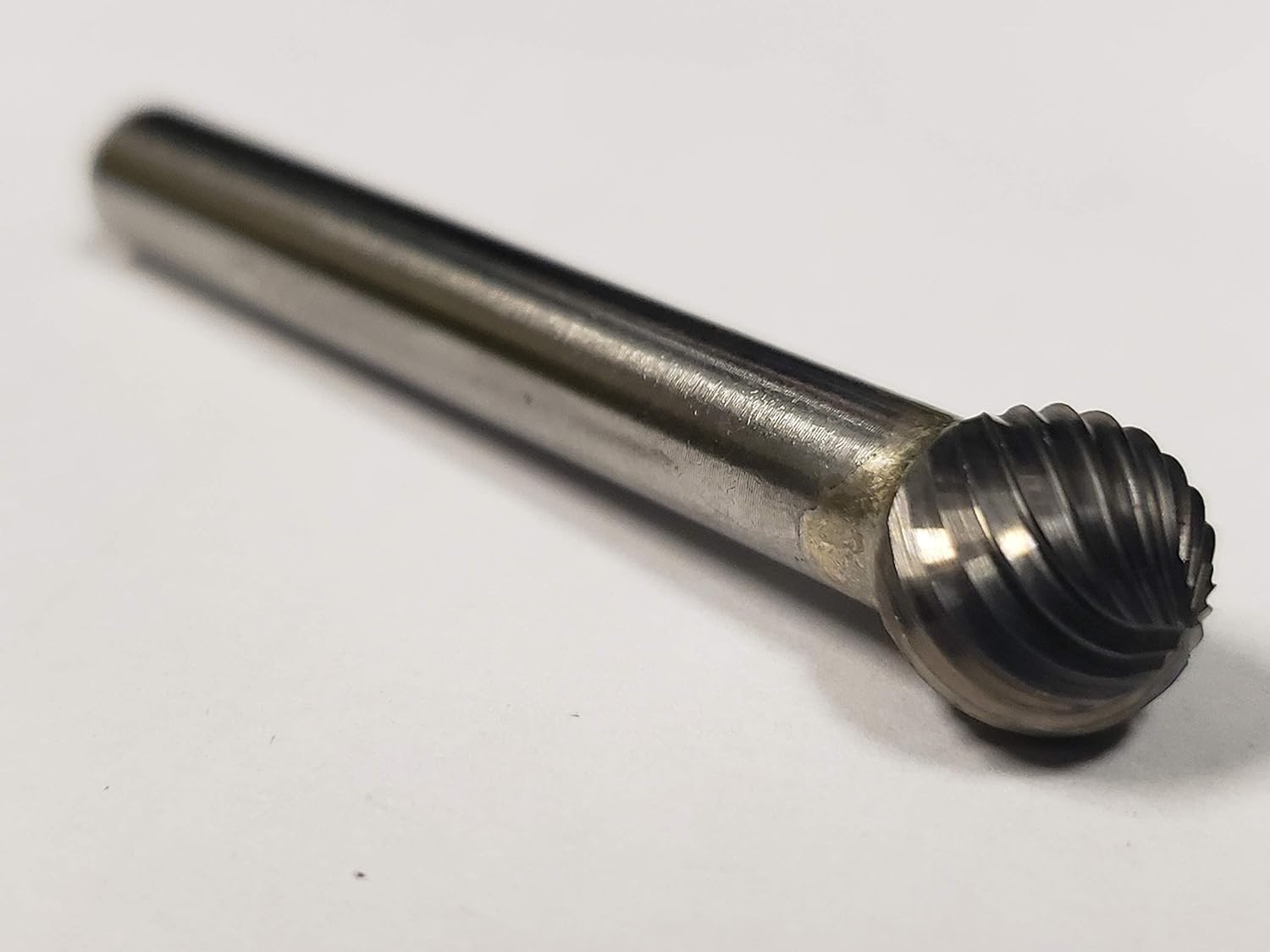 SD-3 Single Cut Carbide Bur Die Grinder Bit 3/8" on 1/4" Shank