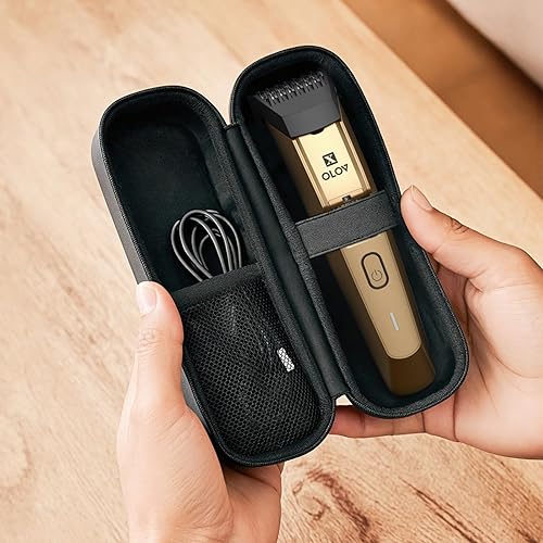 Miniatura 8 de Cortadora de barba para hombre, todo en uno, con esfera de precisión, peluquería facial de alta calidad, ajuste ajustable de 20 longitudes, base de