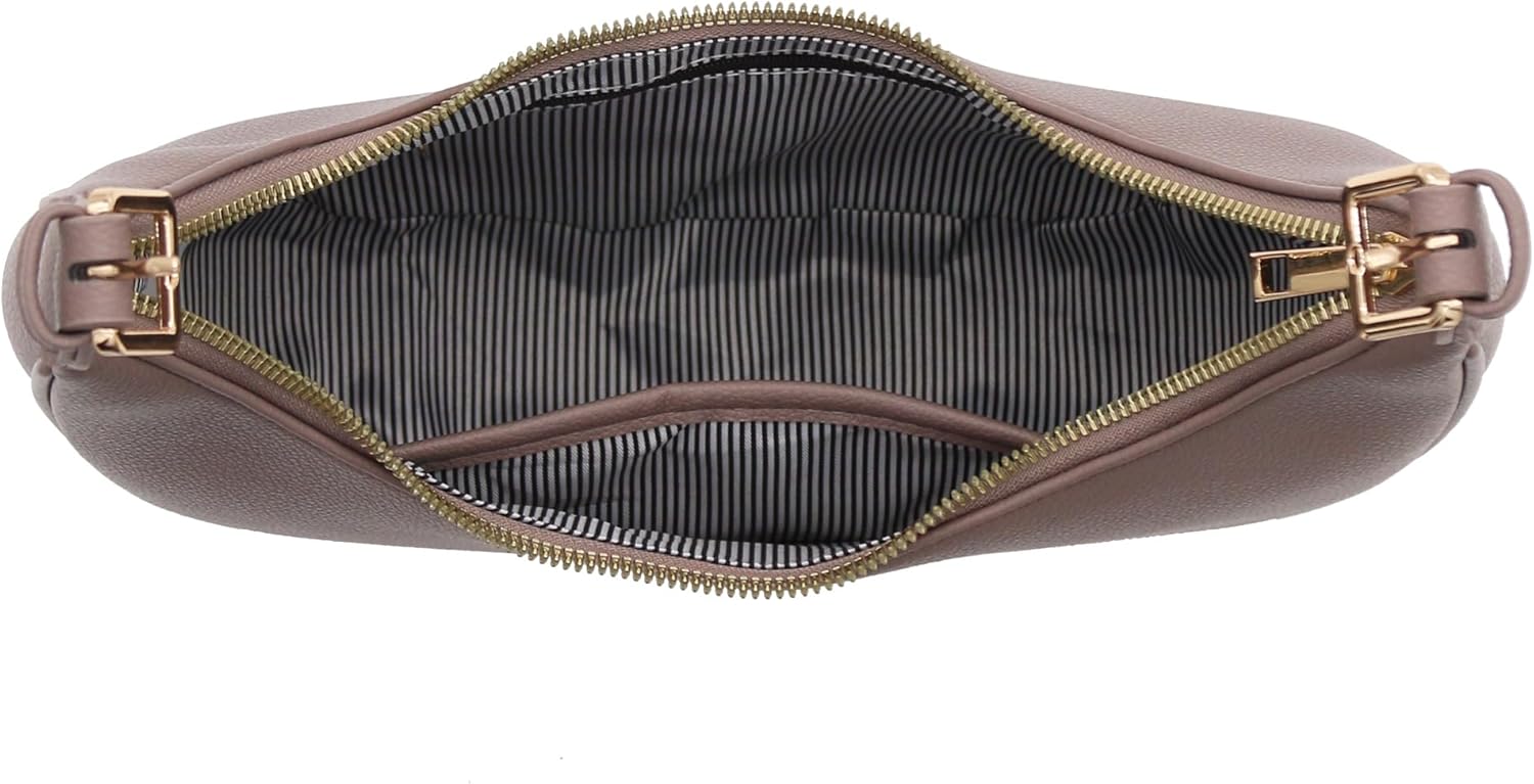 Elegant Crescent Shoulder Bag Underarm Purse - Image 7