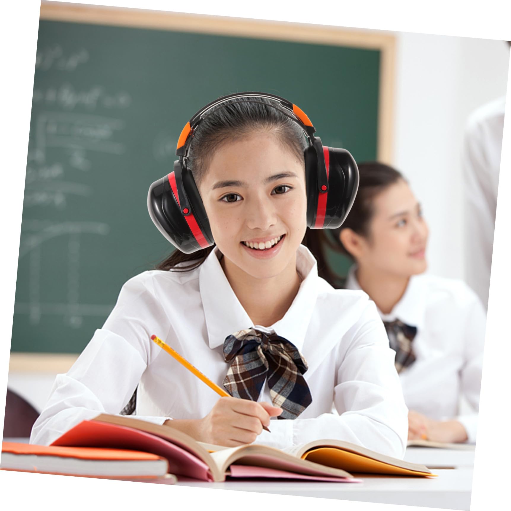Uonlytech 4stücke Foldable Noise Reduction Earmuffs Für Geräuschdämpfende Kopfhörer Für Lernen Schlaf Und Lärmschutz Leichte Verstellbare Ohrenschützer