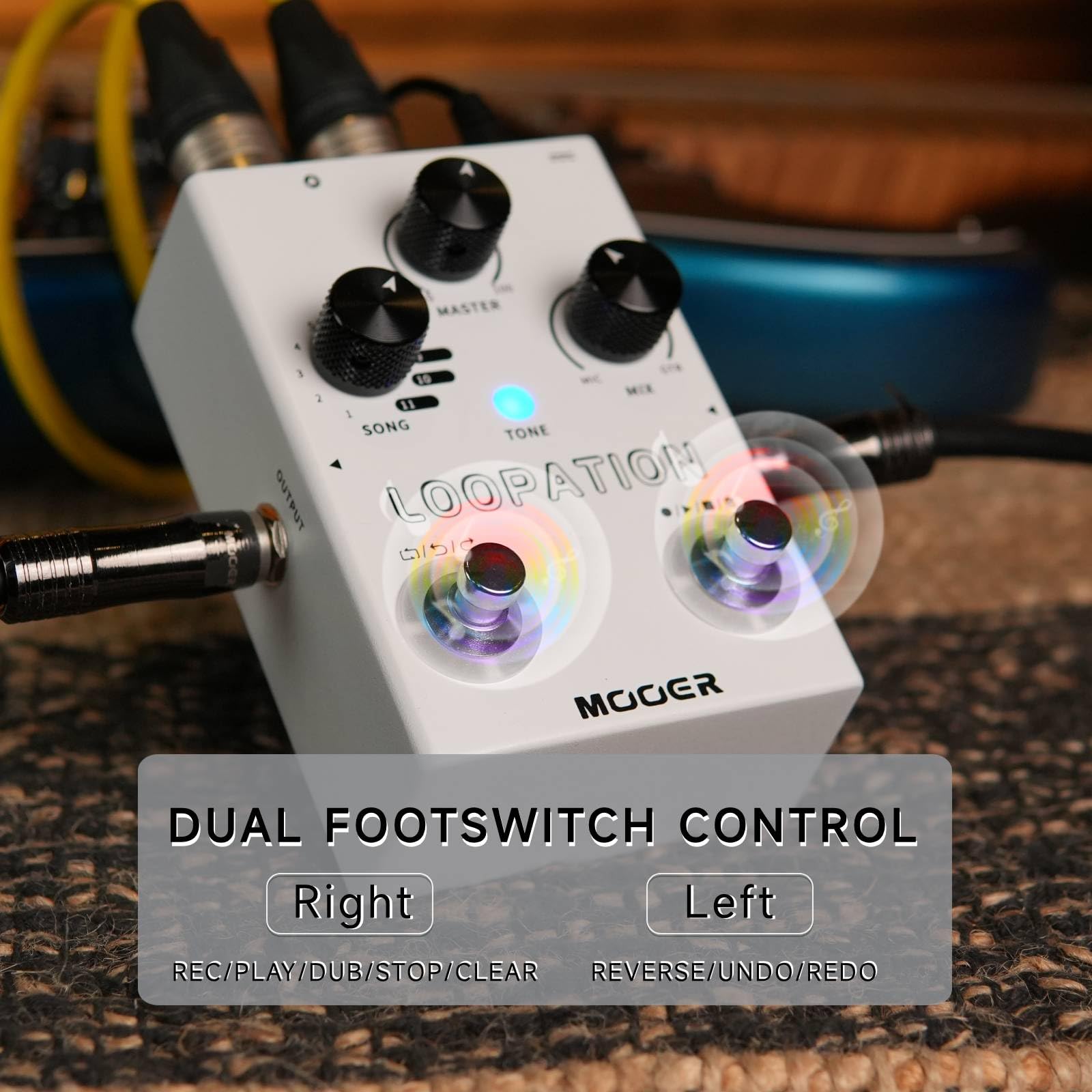 ギター Mooer LOOPATION Mooer MVP3 Loopation