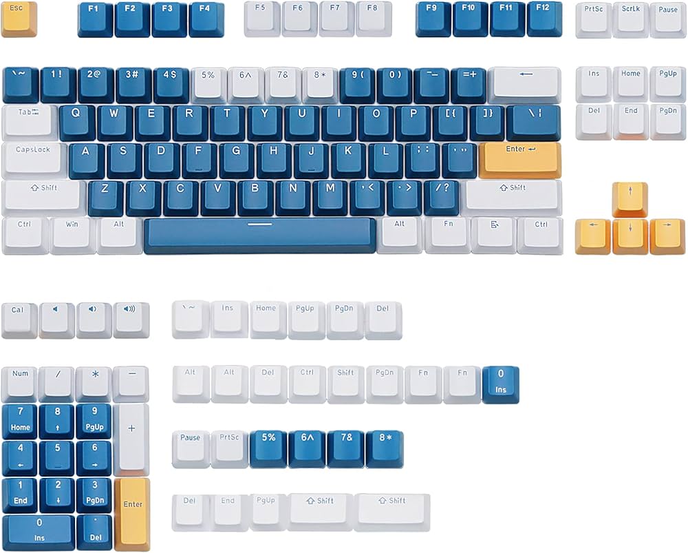 Amazon | Happy Balls Keycaps ダブルショット PBTキーキャップセット