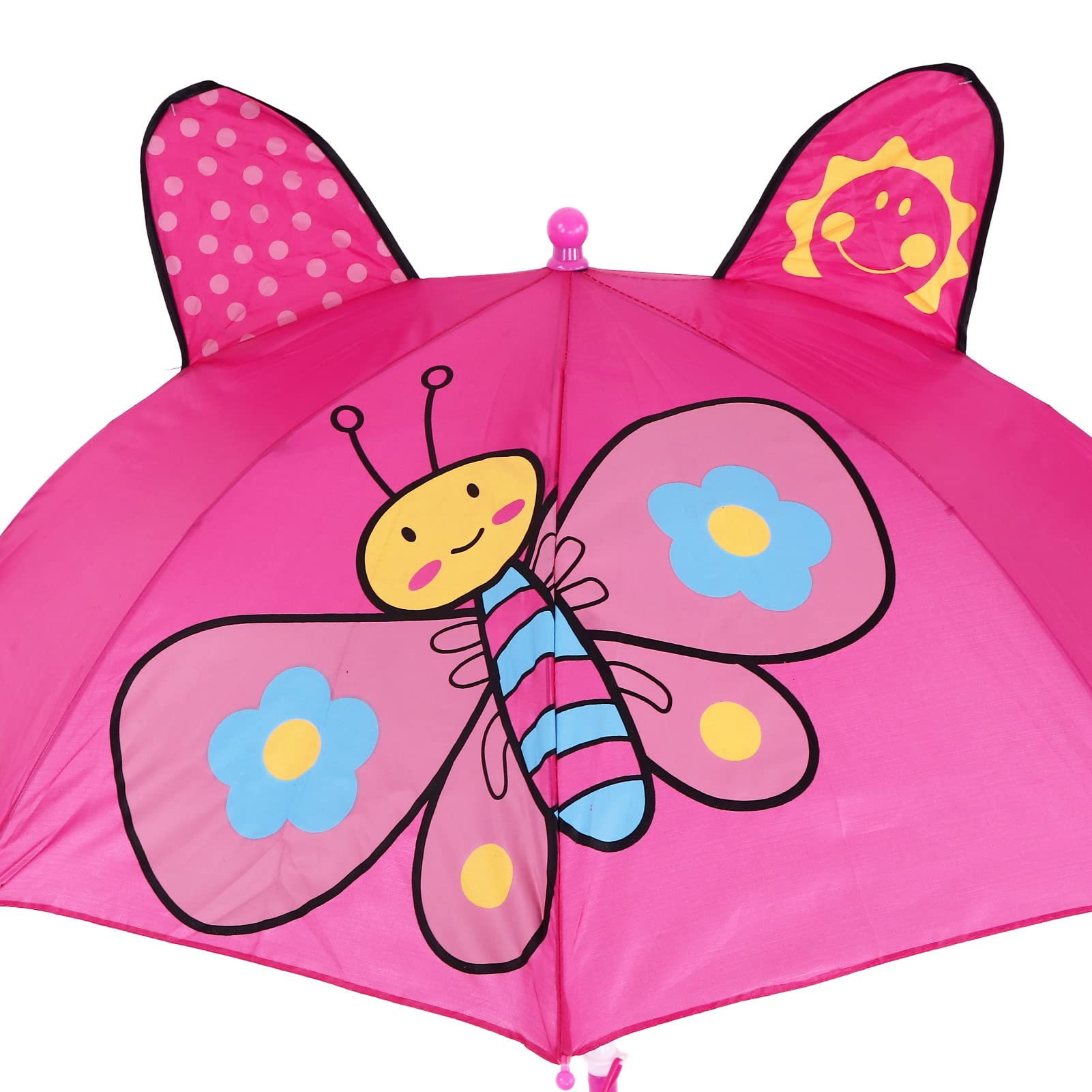 Aramox Parasol dla Dziewczynki, Plastikowo-stalowy Kreskówkowy Parasol