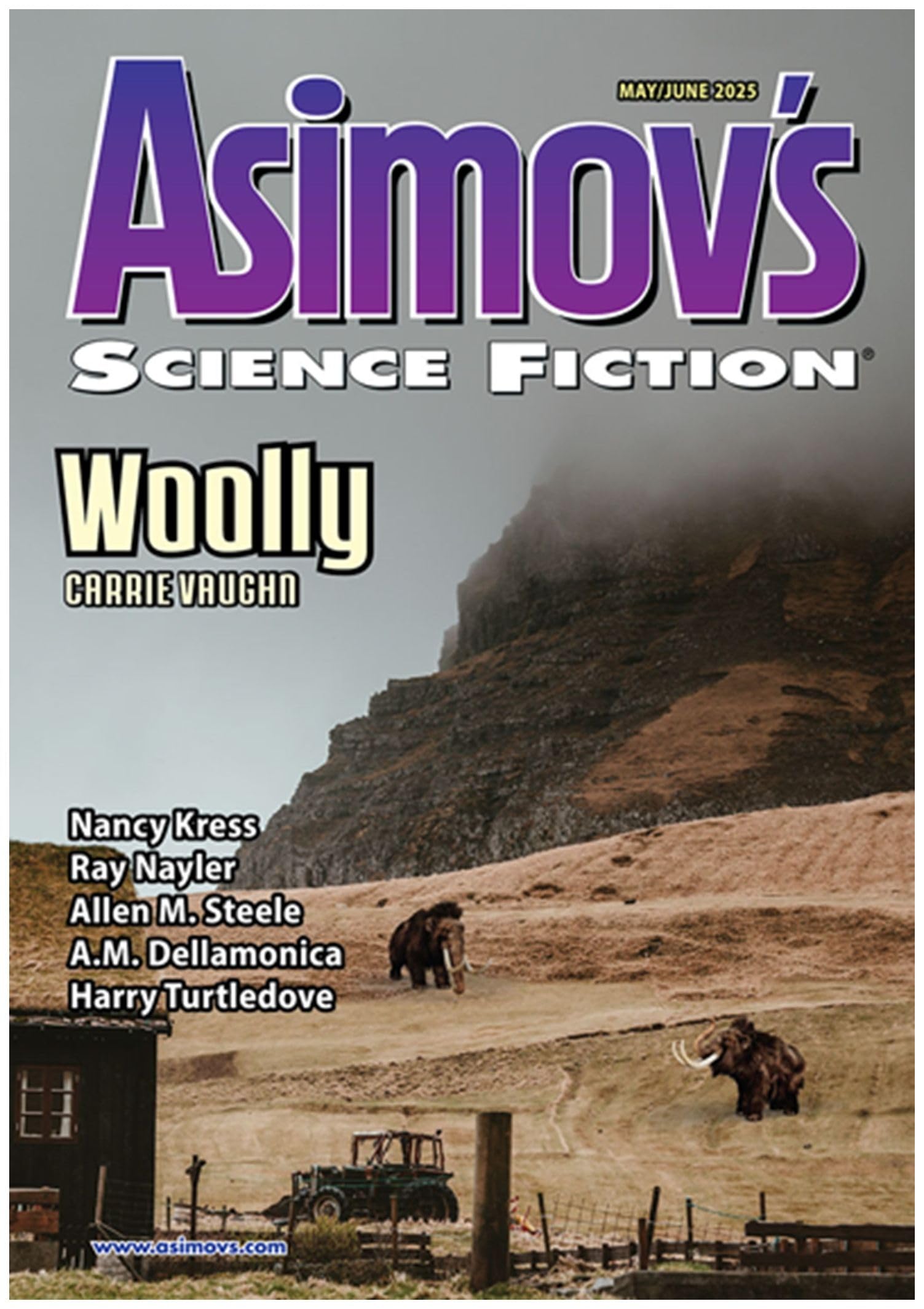 Cover of Asimov's Science Fiction, May-June 2025