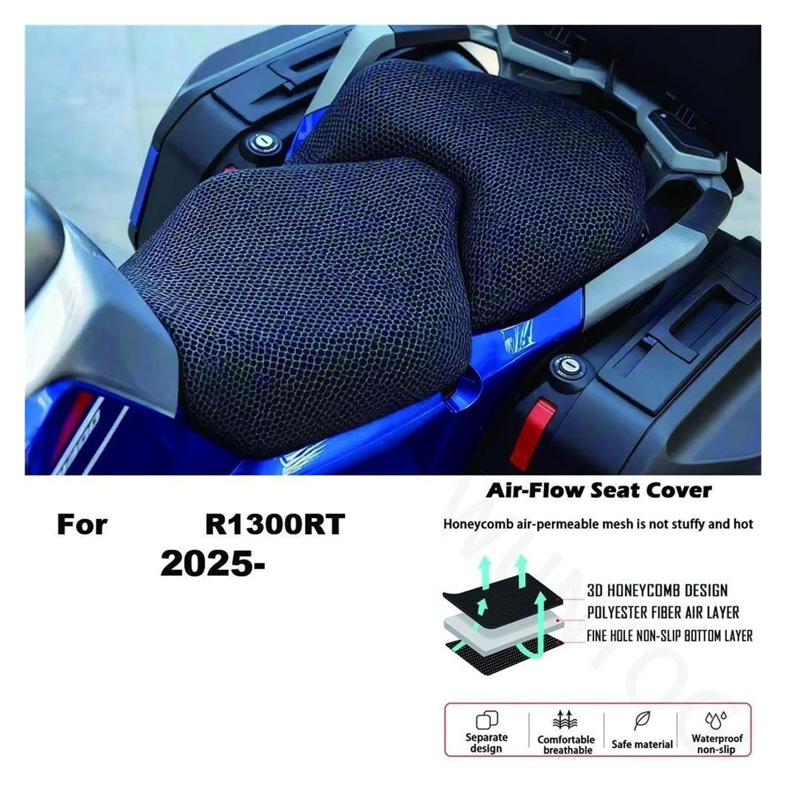 Coprisella Per BM&W R1300RT 2025 Coprisedile Protezione Moto