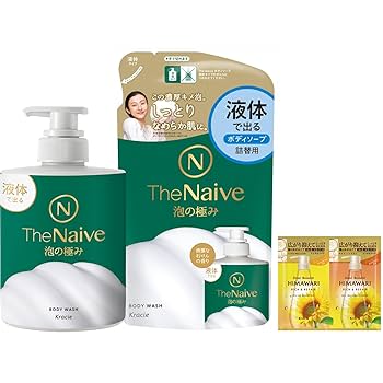 Amazon | ナイーブ | The Naive ボディソープ 液体タイプ ポンプ