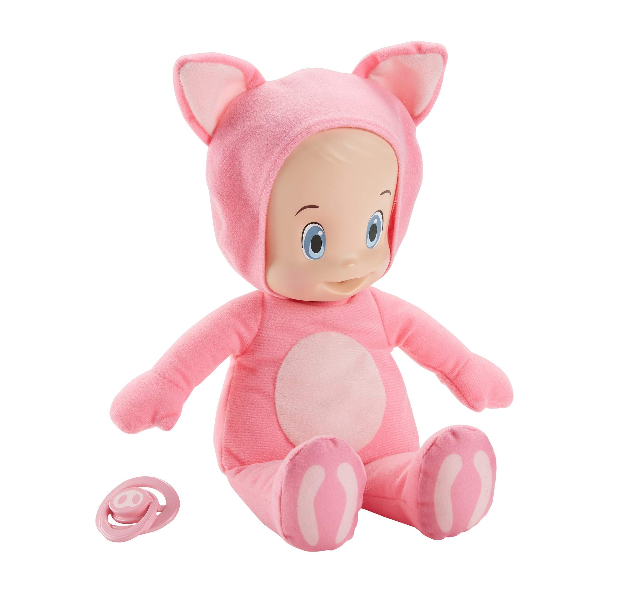 Cleo Y Cuquin FXM36 - Lalka Cukina z kostiumem świnki, zabawka rodzinna Telerin (Mattel FXM36)