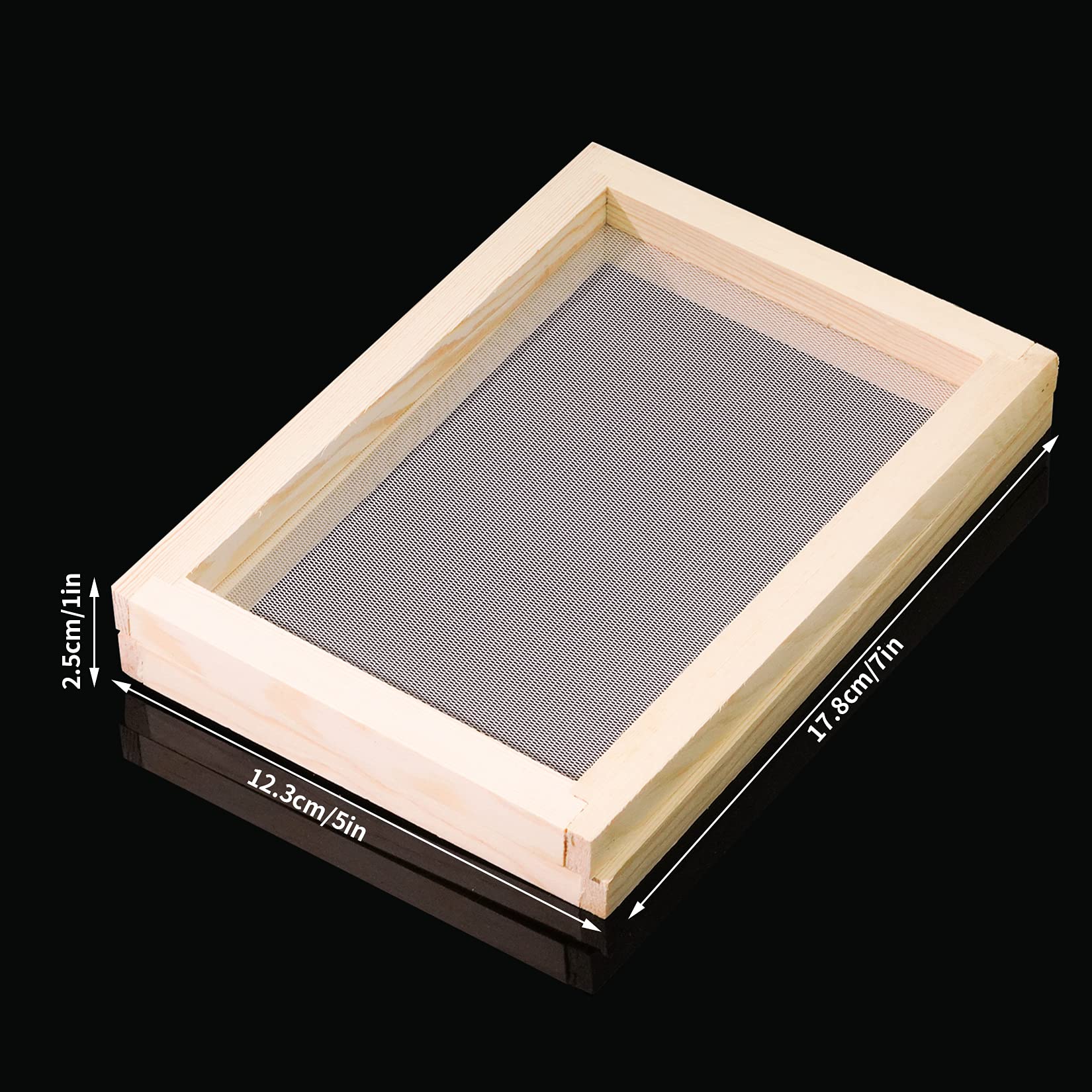 Snapklik.com : Mifengda 10pcs Paper Making Screen Kit Wooden Paper ...