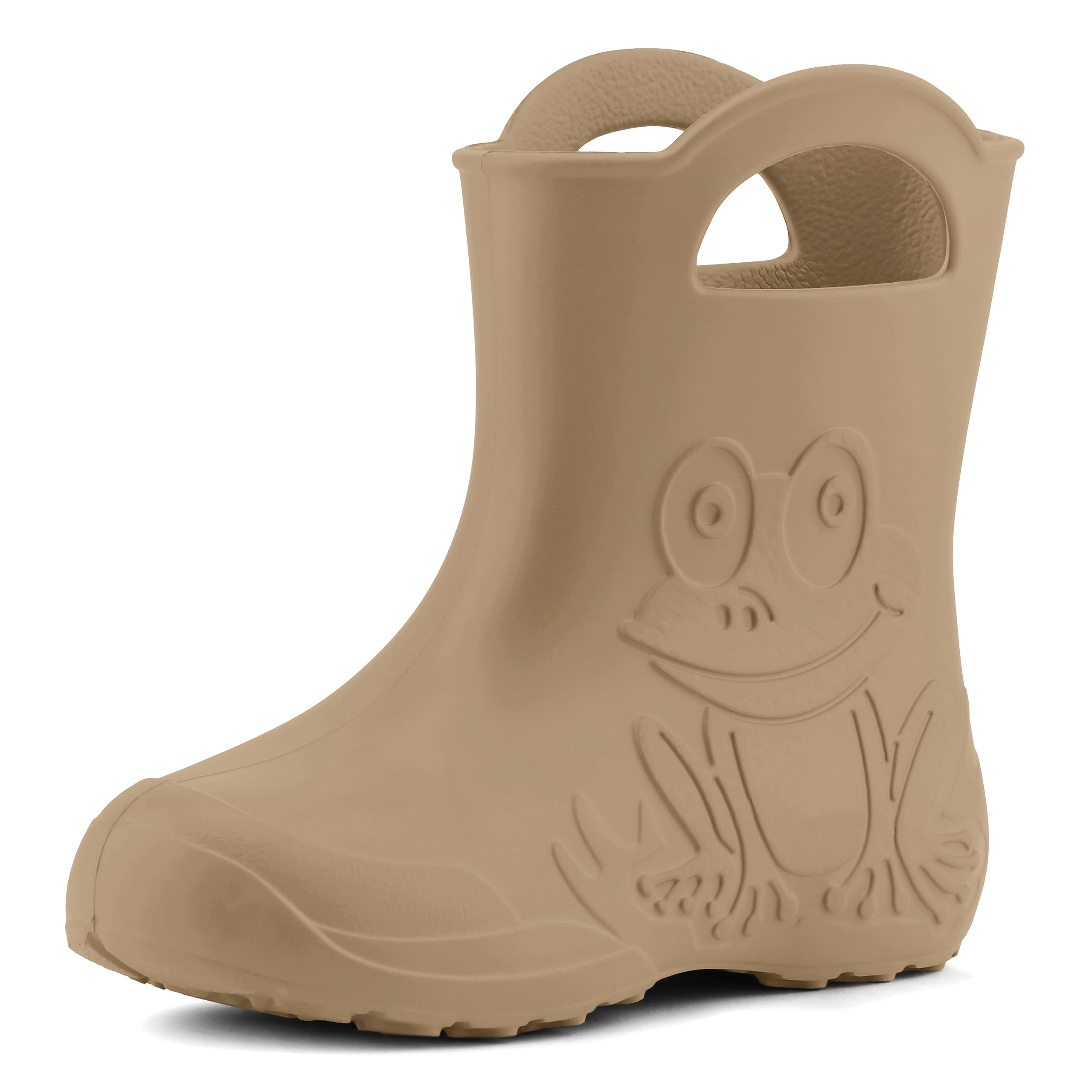 Ladeheid Eva federleichte Kinder Gummistiefel für Jungen und Mädchen Regenschuhe Bequeme und wasserdichte Regenstiefel Kinder LA-CA-01