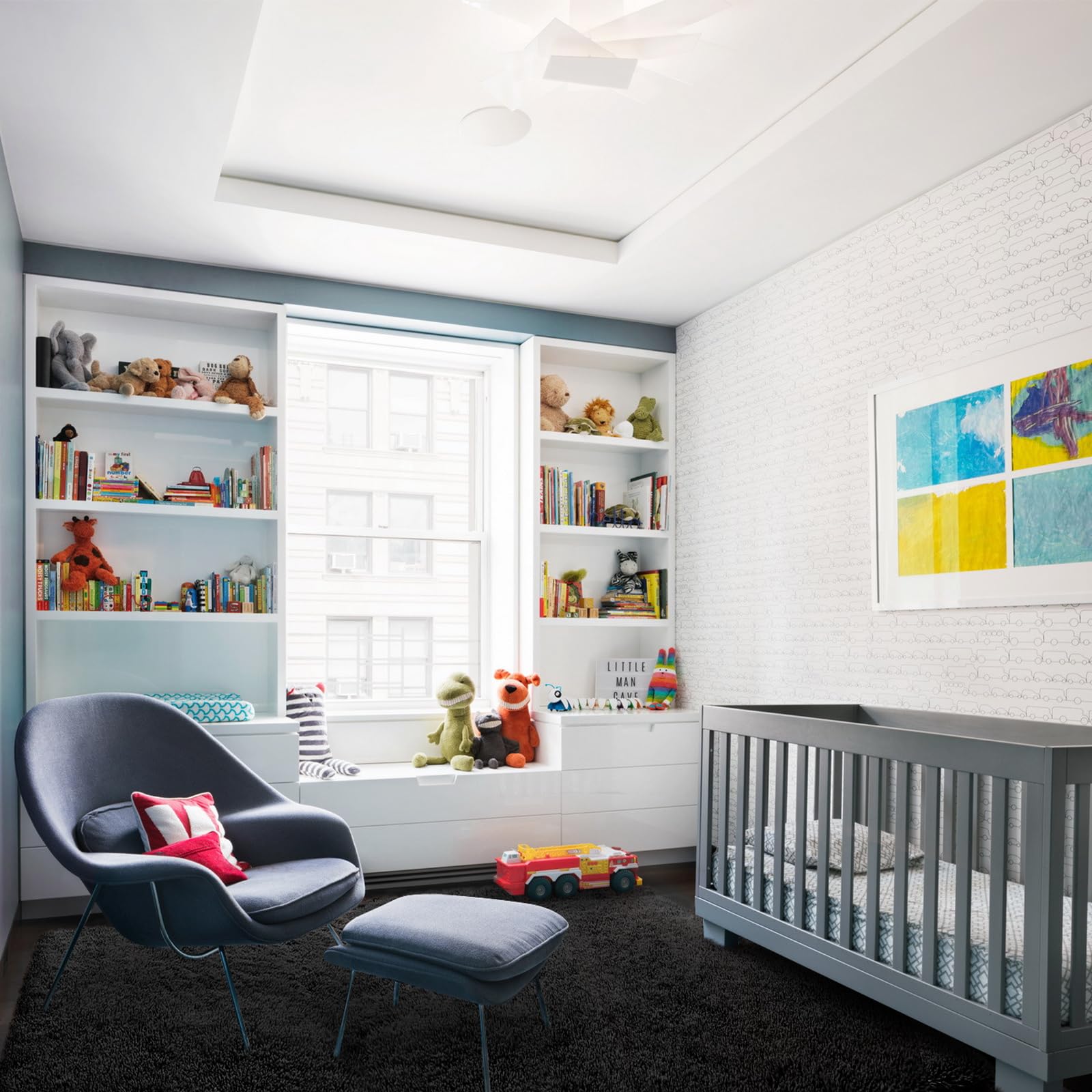 SOANNY Alfombra de Pelo Largo para Salón, Lavable Antideslizante y Suave, Diseño Sólido Shaggy para Dormitorio y Habitación Infantil, Tapete para Cama, 120x180 cm, Negro