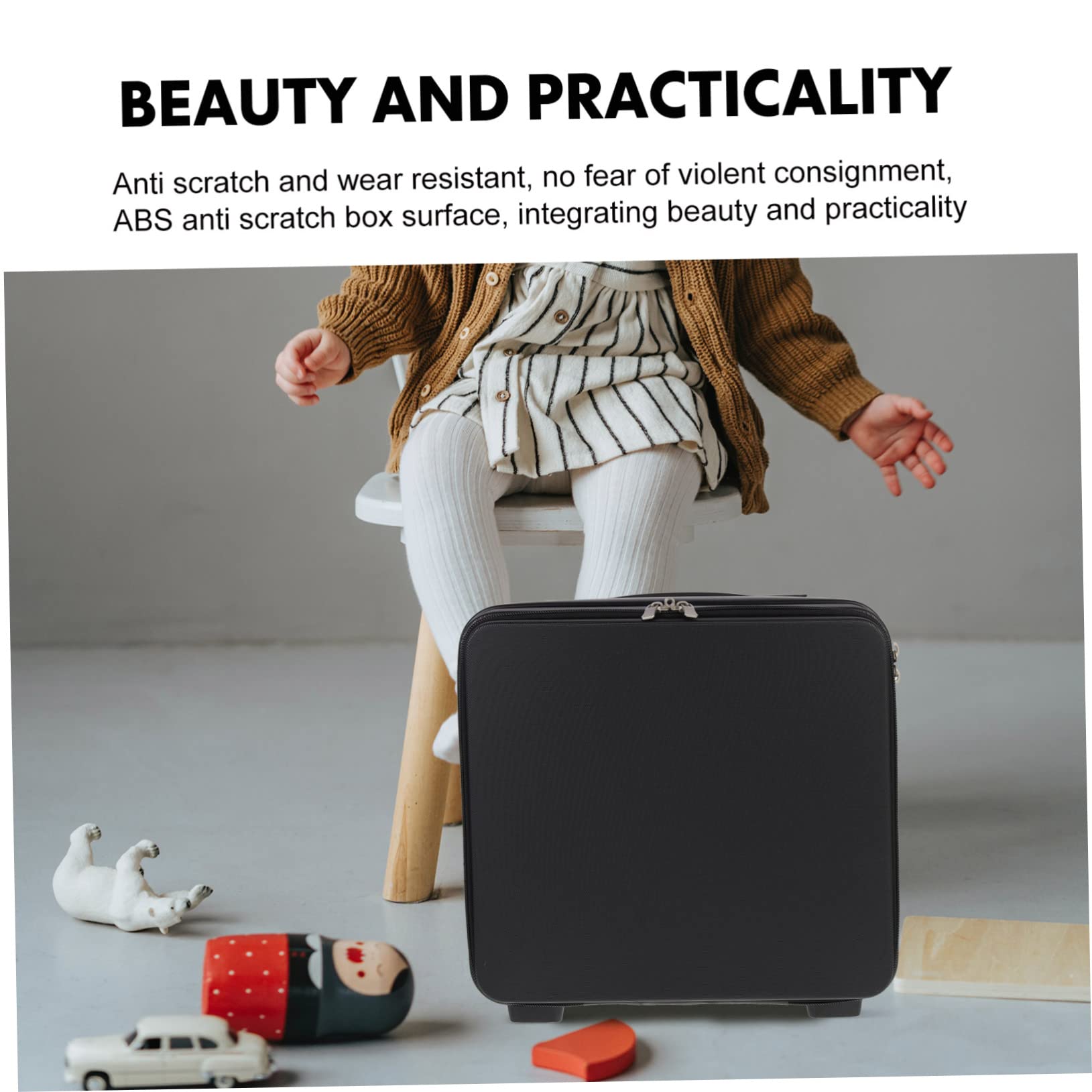 Baluue Kosmetikkoffer Reise-Koffer Für Damen Tragbarer Make-up Organizer Multifunktionale Schminktasche Für Reisen Fitnessstudio Und Camping