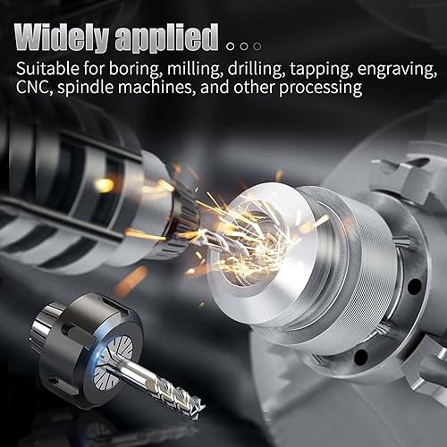 Miniatura 4 de KIPA Juego de 13 pinzas de resorte ER32 116" 18" 316" 732" 14" 516" 38" 716" 12" 916" 58" 1116" 34" CNC Super precisión para herramientas de torno