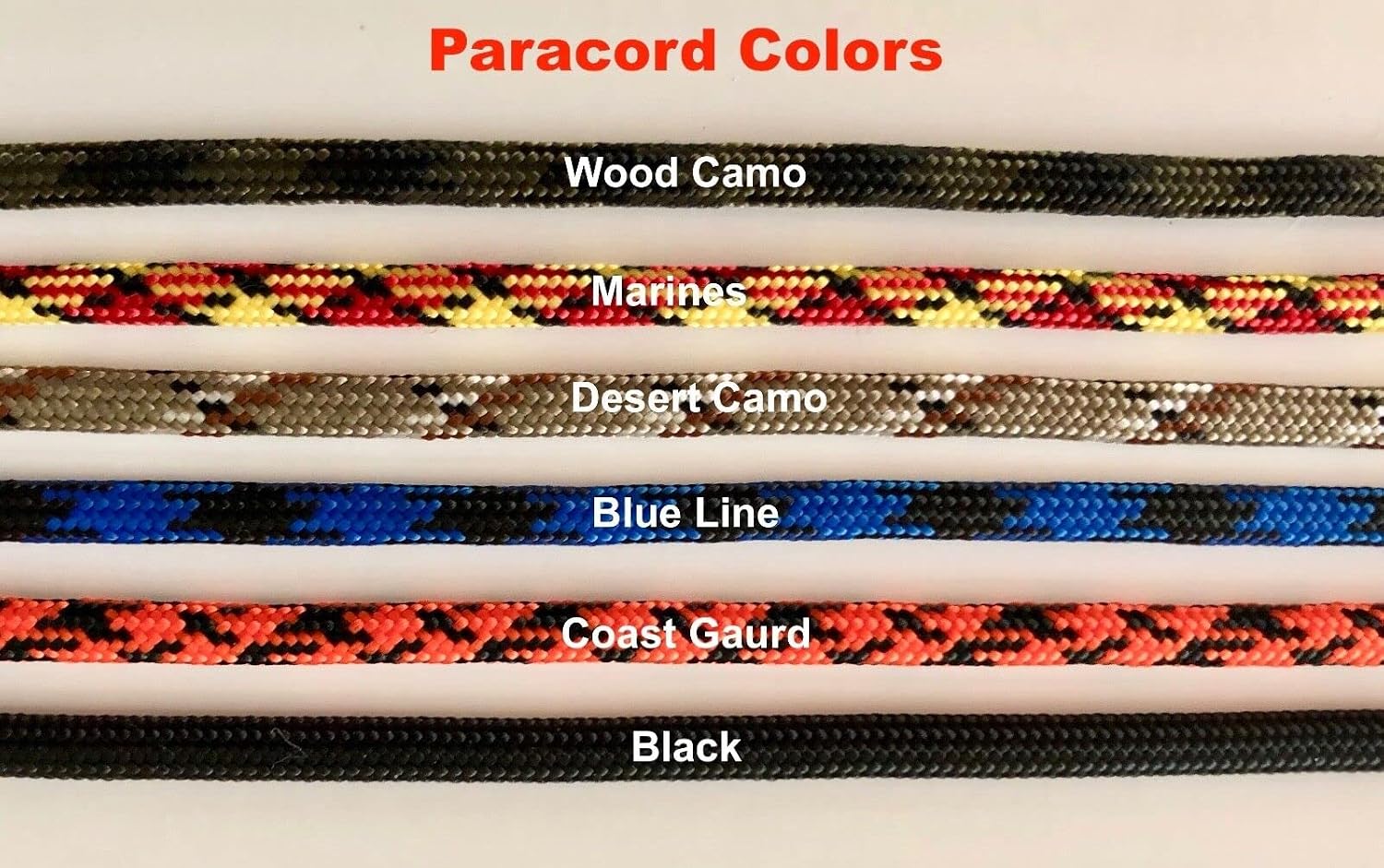 50 Cal Sniper HOG Tooth Paracord ...Necklace ...+ 1 Decal ...Desert Tan