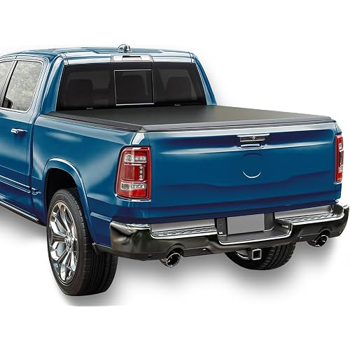 Perfit Liner Soft Roll-Up Tonneau Cover Fit 2002-2018 Ram 1500 6.4ft Bed