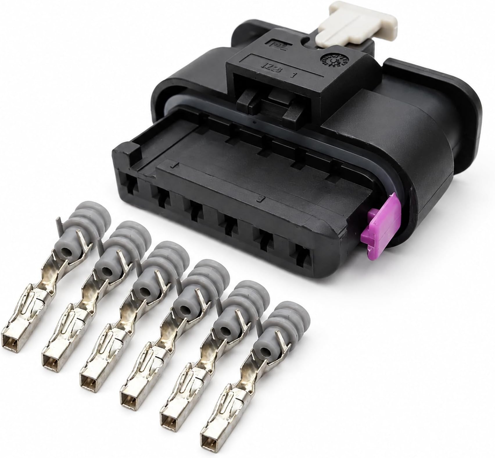 Rear Tail Light Connector Replacement Repair 6 pin For BMW 1' 2' 3' 4' Series