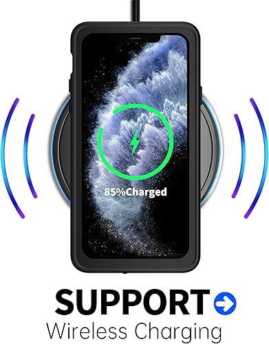 Miniatura 9 de BEASTEK NRE Series - Funda impermeable para Apple iPhone 11 Pro, a prueba de golpes, con protector de pantalla integrado, funda protectora