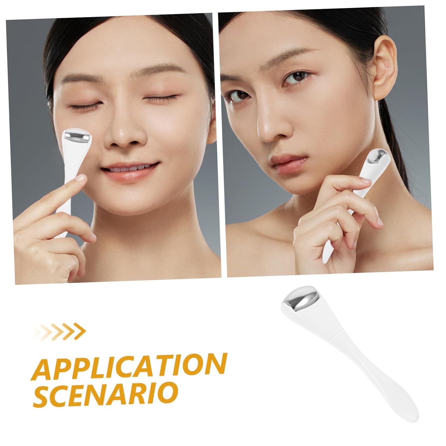 Facial Eye Care Roller Manual Massage Tool for Women Lightweight Design Improves Skin Elasticity Relaxing Eye Fatigue Relief for Birthdays Anniversaries