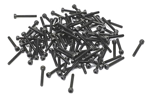 Miniatura 583 de iexcell 720 piezas de acero de aleación M4 x 6/8/10/12/16/20/25/30/35/40/45/50 de grado 12.9, tornillos de cabeza hexagonal, tornillos, arandelas