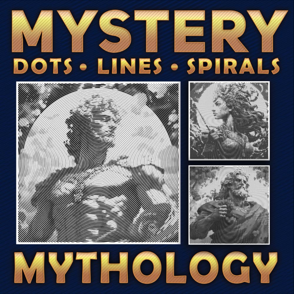 Mystery Dots Lines Spirals Mythology: A One-Color Coloring Book for You to Bring Mysterious Characters to Life, Great Gift for Relaxation (Spiroglyphics Dots Lines Spirals)
