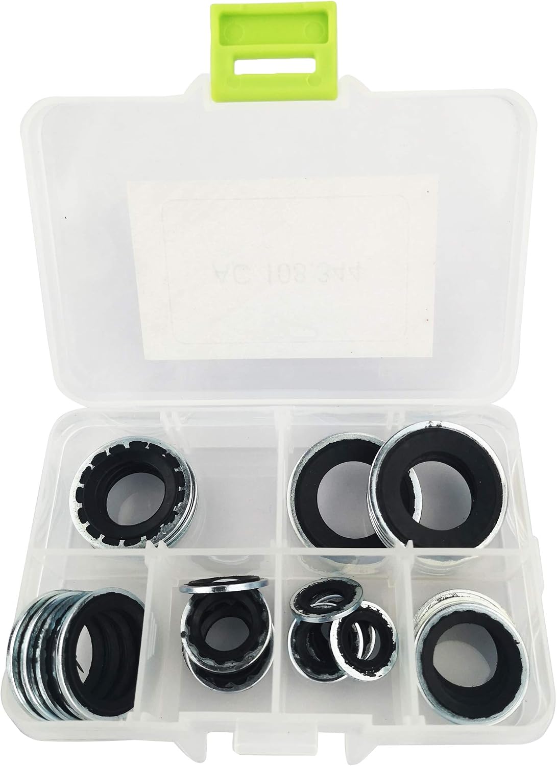 AC Compressor Seals 30PCS A/C Gasket Assortment Air Conditioning Compressor Port Seal Washer Kit