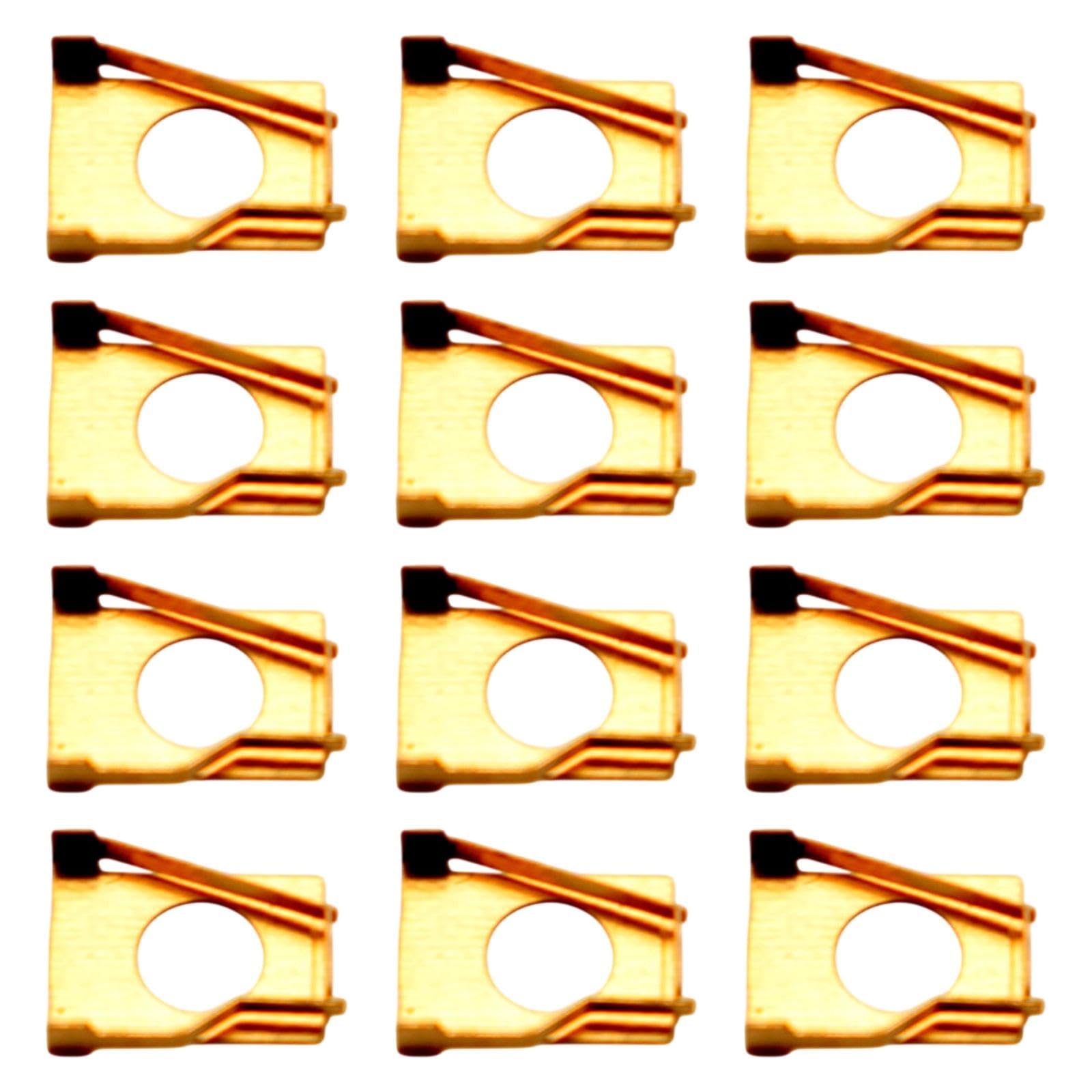 Menolana 12x Model Train Coupler Set Model Railway Parts Professional Hook Parts Metal Trains Hook Sturdy for 1:87 Scale DIY Accessory