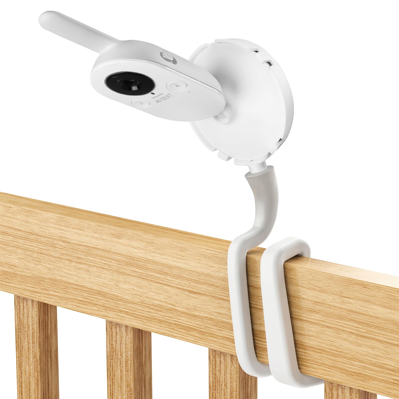 BECEMURU Monitor Halterung für Philips Avent Babyphone SCD843/26, SCD833/26, SCD891/26, SCD630/26, Flexible Multifunktionsständer Holder für Philips Avent Baby Monitor,Babyphone Kamera Stand Zubehör