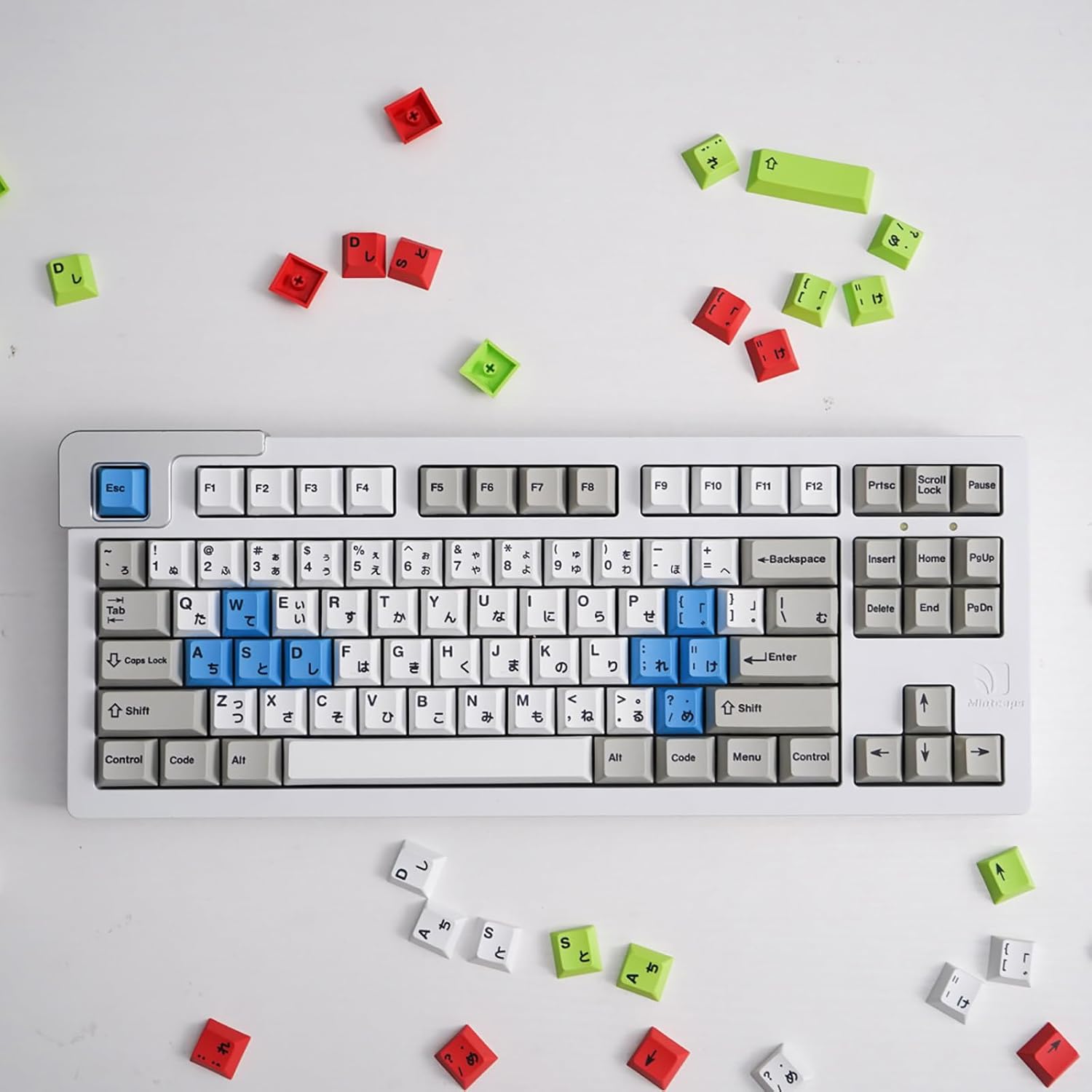 Amazon.com: Sumgsn 192 Keys PBT Dye-Sub Japanese Keycaps Set Cherry ...
