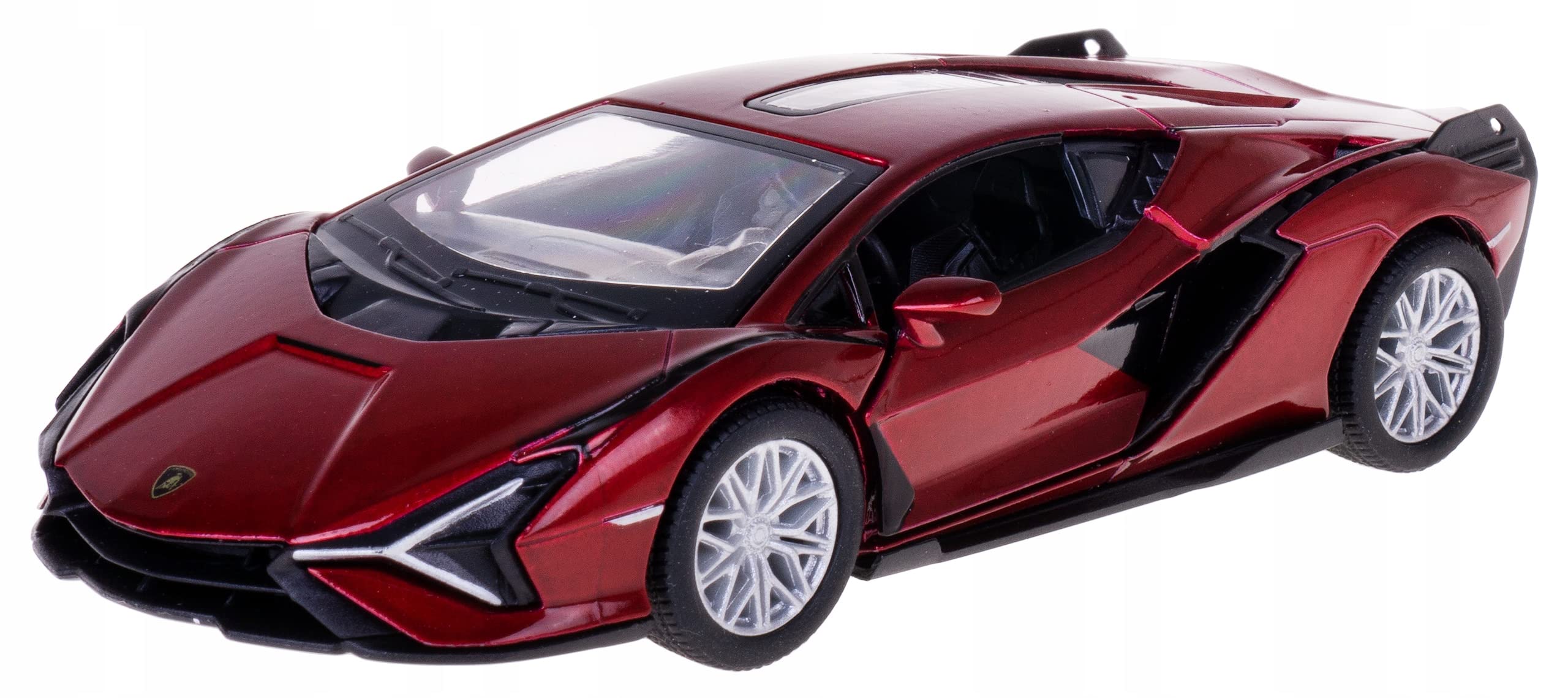 Kinsmart Red Die Cast Lamborghini Sian 1:40 Scale