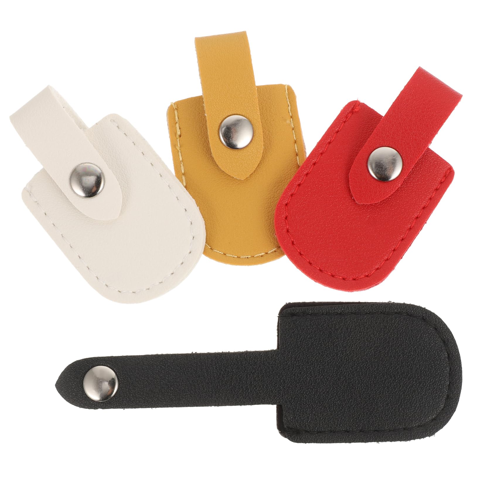 Gogogmee Large Nail Clippers Set Cuticle Nippers Cover Manicure Scissor Bag for Storage and Protection