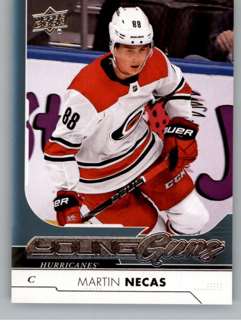 2017-18 Upper Deck #464 Martin Necas Hurricanes Young Guns RC Rookie Card
