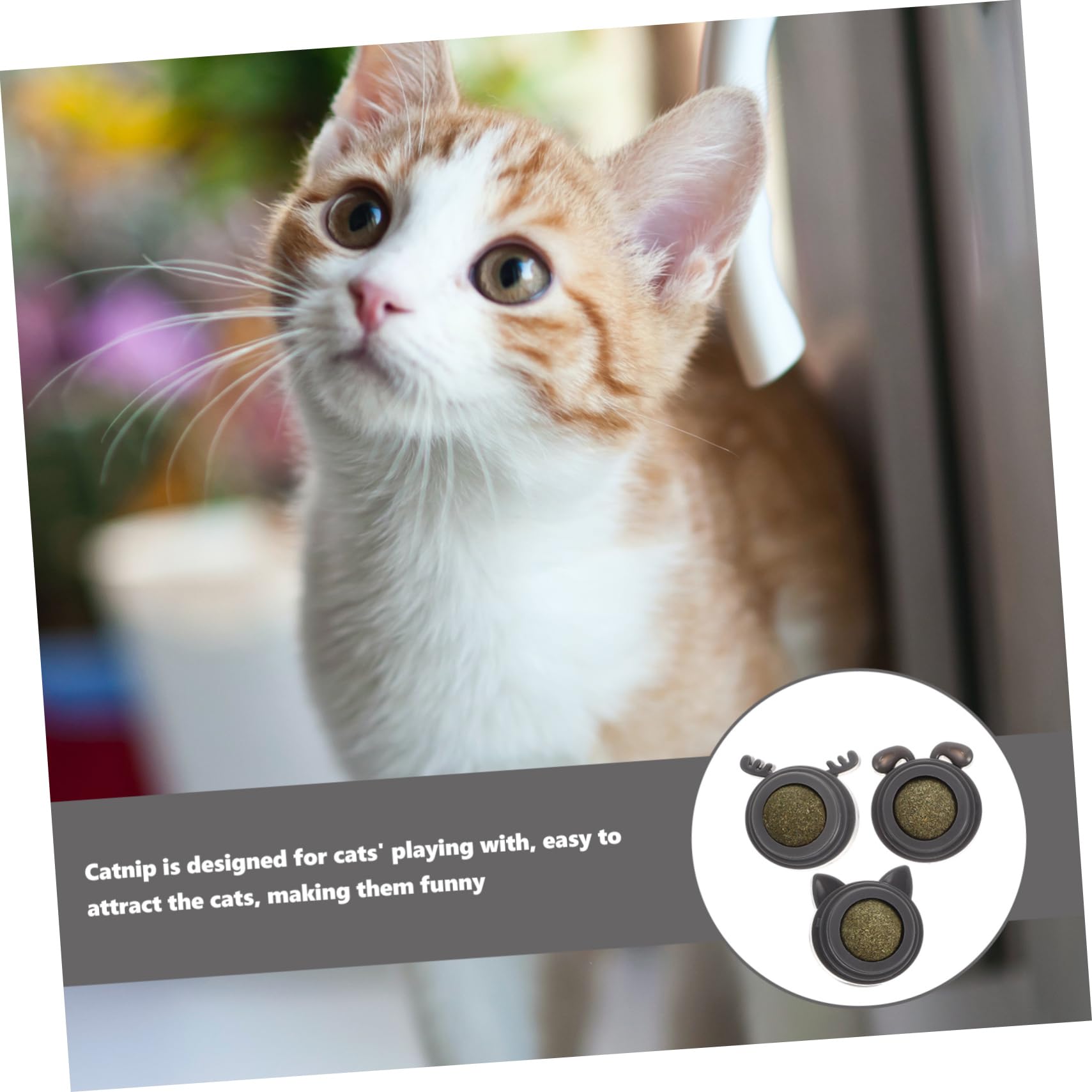 Supvox 12stücke Katzenminze Lick Ball Multifunktionales Spielzeug Zur Zahnpflege Für Katzen Rotierender Interaktiver Kauspielzeug Für Drinnen Gesundheit Und Spielspaß