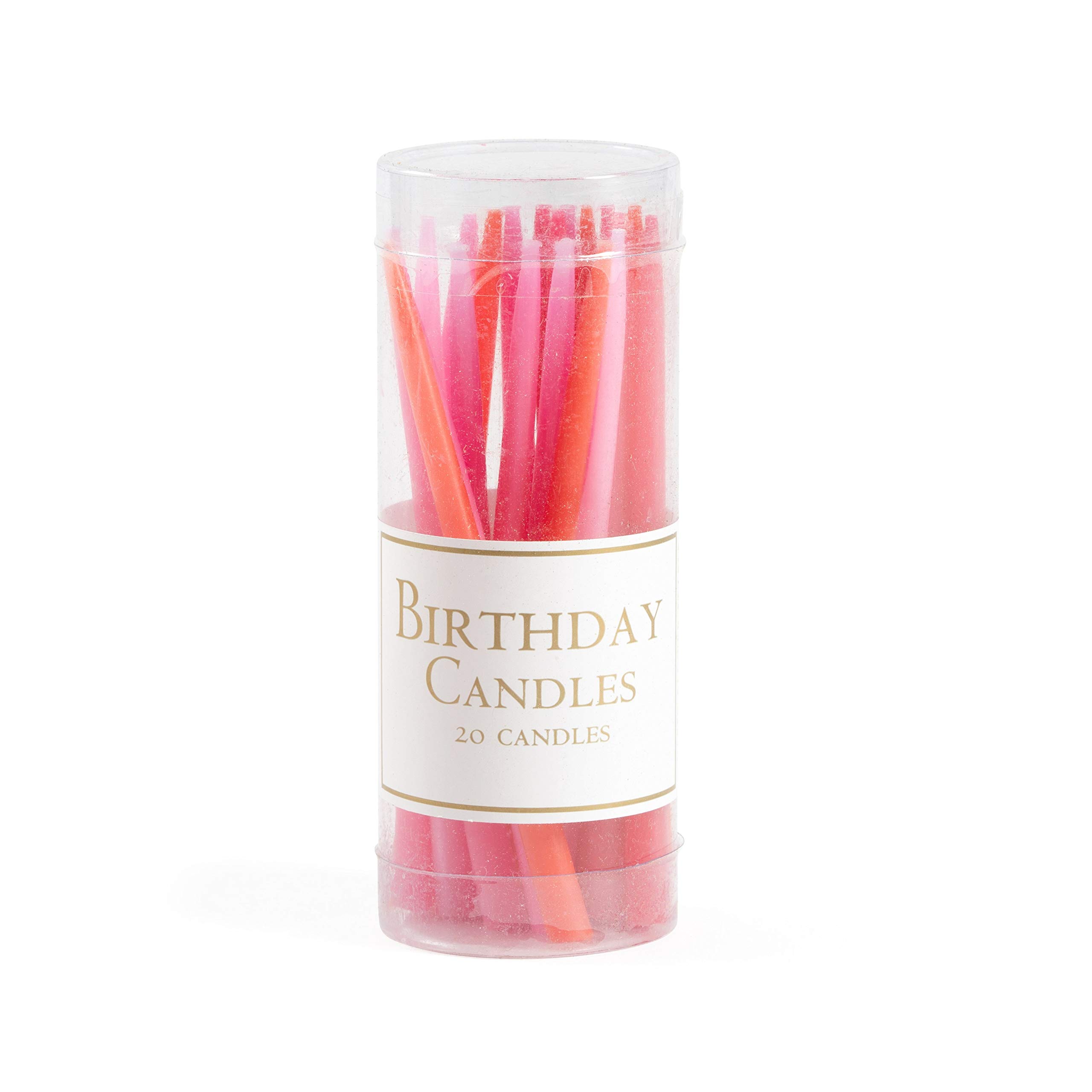 Caspari Entertaining Birthday Candles, Flower Petals,20 Candles,CA952