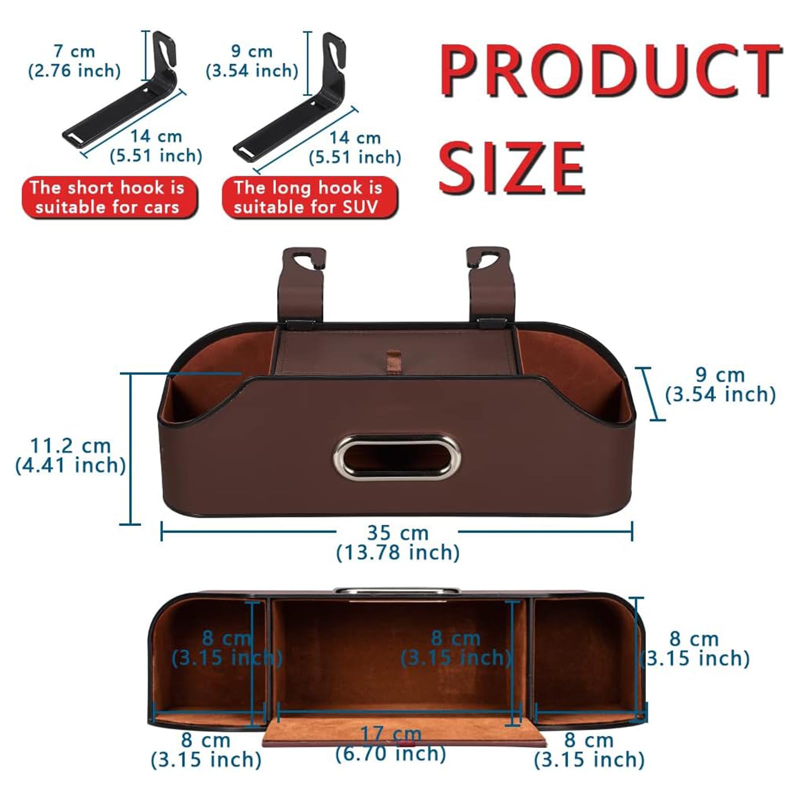Organizador Respaldo Asiento Coche para Benz GLE-Class/Sprinter/AMG