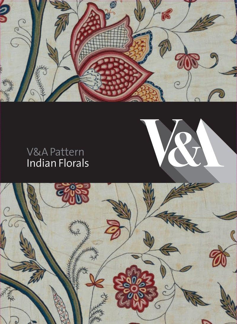 V&A Pattern: Indian Florals: (Hardcover with CD)