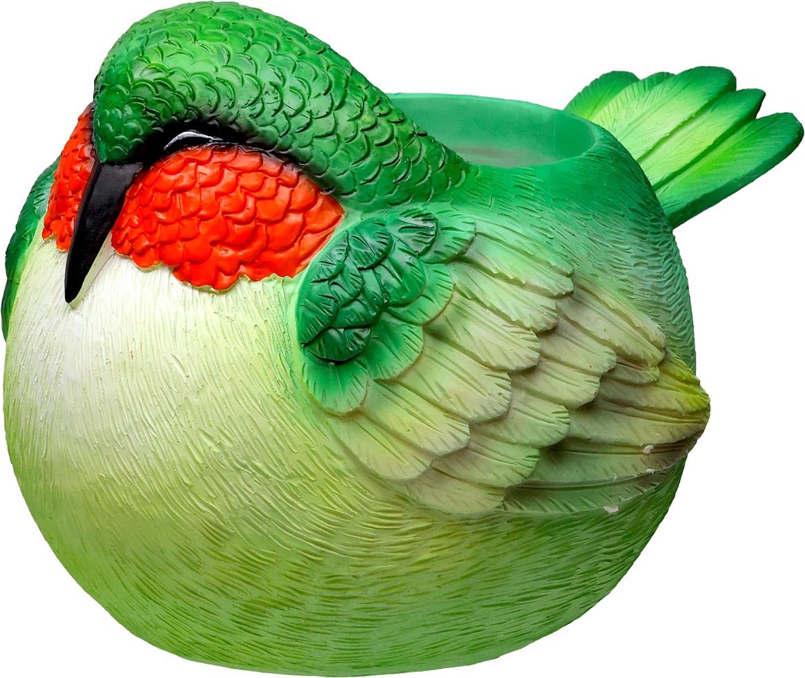 Spoontiques Hummingbird Flower Pot