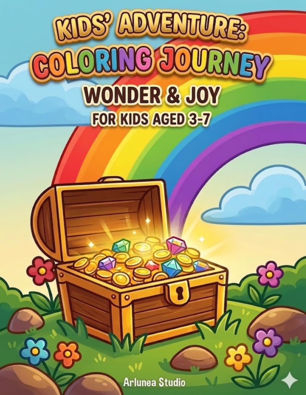KIDS' ADVENTURE: COLORING JOURNEY: WONDER & JOY FOR KIDS AGED 3-7
