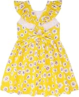 Vista 305 de Vestido de verano para niña, de algodón, con diseño floral