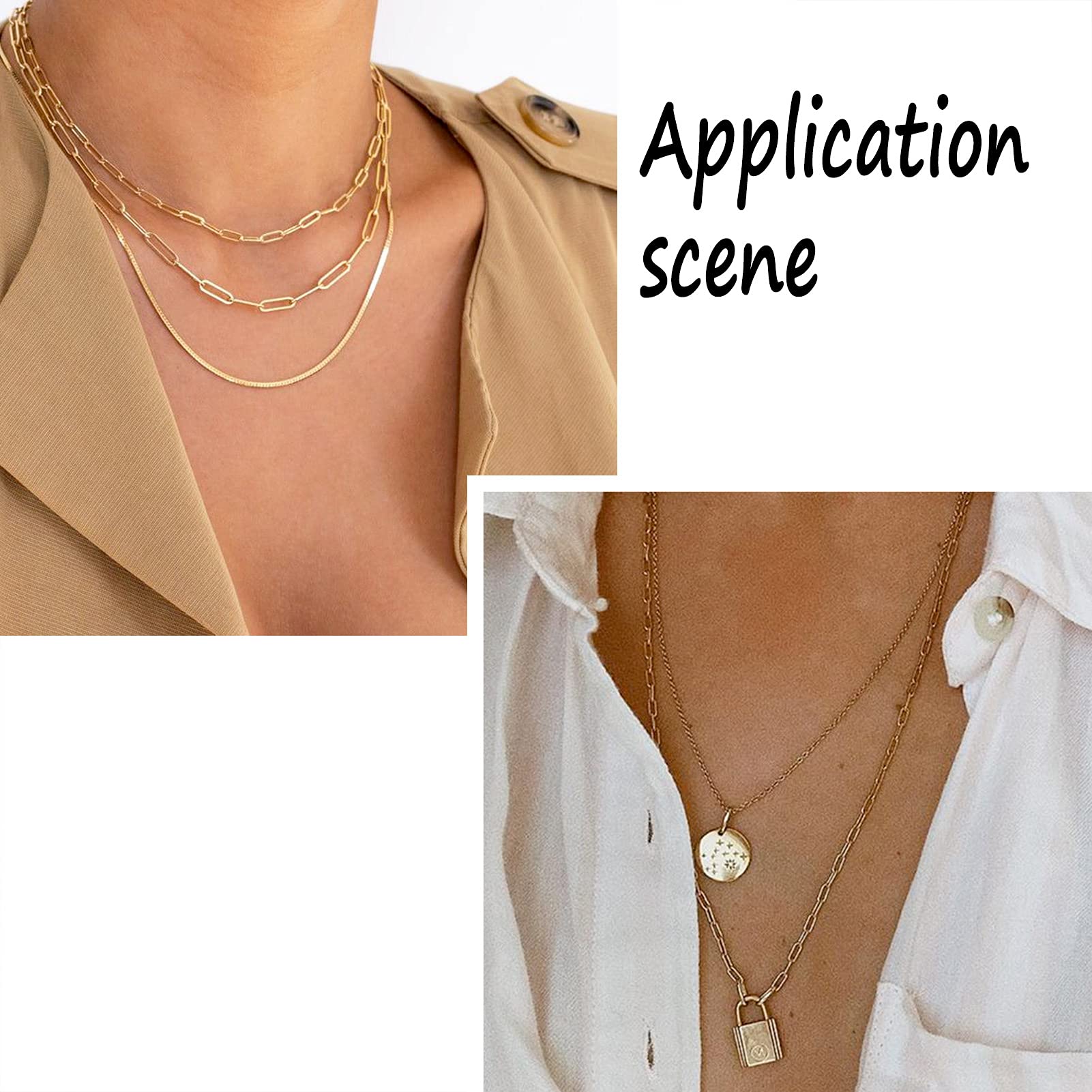 RVS Paperclip schakel ketting 4,8x2,5mm: Staal - Limited Edition